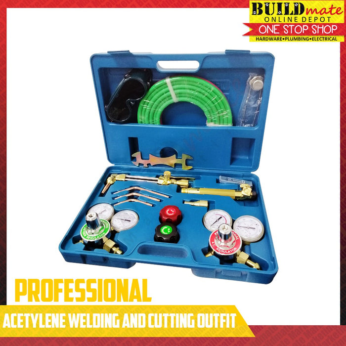 Professional Acetylene Welding and Cutting Outfit