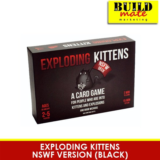 Exploding Kittens NSWF Version (Black)