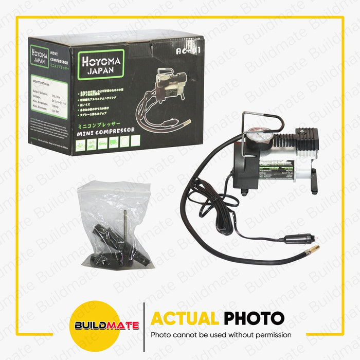 HOYOMA Mini Air Compressor CA-AC01 •BUILDMATE• HYMPT