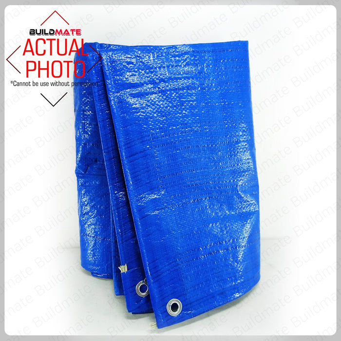 SAKULIN with Eyelets Poly Tarp (Told , Tarpaulin , Blue Sako) Different Sizes available •BUILDMATE•