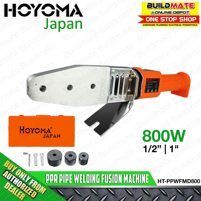 HOYOMA JAPAN Digital PPR Pipe Welding Fusion Machine 800W 1/2 to 1" •BUILDMATE• HYMPT