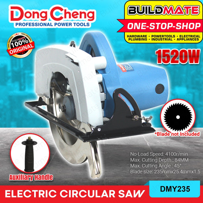 DONG CHENG Electric Circular Saw 1520W DMY235 •BUILDMATE•