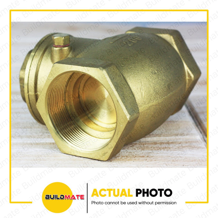 WATERHOUSE by POWERHOUSE Brass Swing Check Valve 1/2" | 3/4" | 1" SOLD PER PIECE •BUILDMATE• PHWH