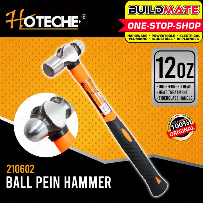 Hoteche 12oz Ball Pein Ballpeen Hammer HTC-210602 •BUILDMATE•