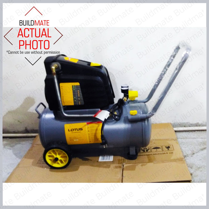 LOTUS Oil-Free Air Compressor 8Gal 1.5HP LTHC3000 •BUILDMATE• LPT