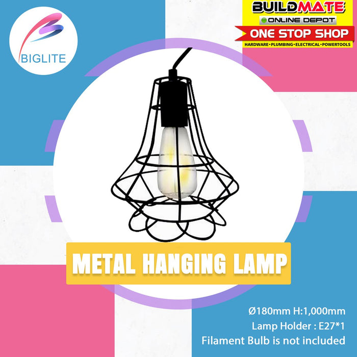 BIGLITE Metal Hanging Lamp MHL-SP116209/I •BUILDMATE•