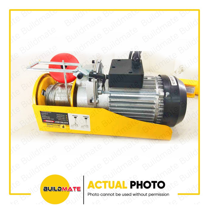 POWERHOUSE 500KG Electric Hoist 1100W 100% COPPER PH-EH500KG •BUILDMATE• PHPT