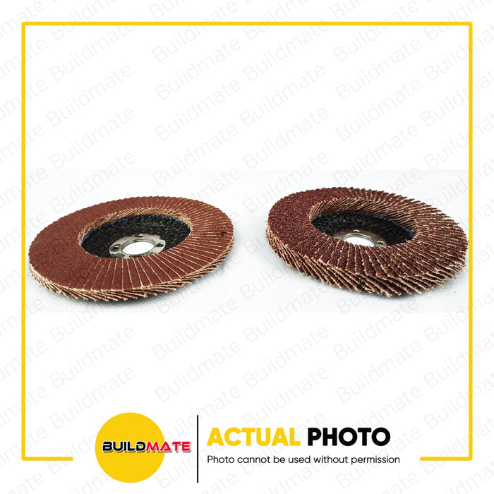 NORTON Abrasive Flap Disc Premium 100mm x 16mm  GRIT #36 | #120 SOLD PER PIECE •BUILDMATE•