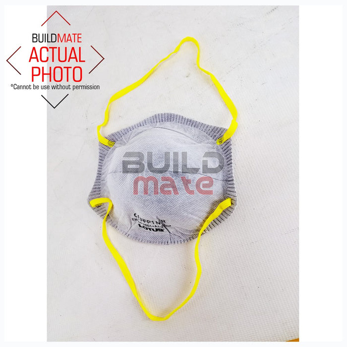 LOTUS LCM401 Filter Dust Mask NR95 (FILTRATION LEVEL IS HIGHER THAN N95) •BUILDMATE•