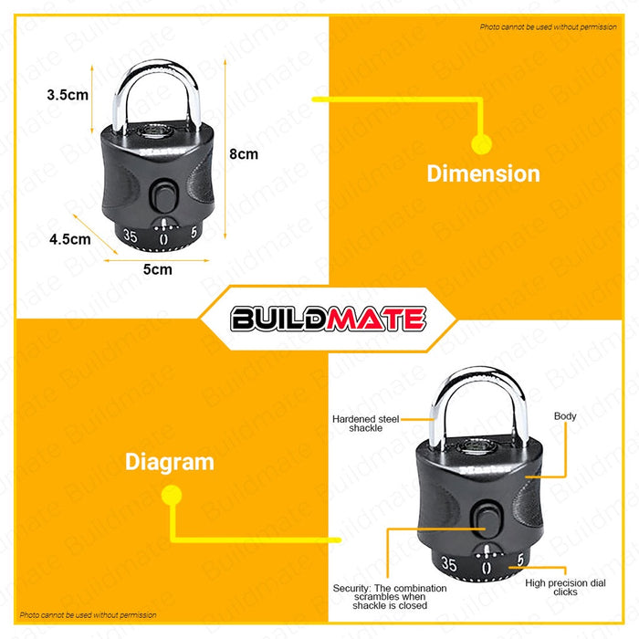 Master Lock Extreme Combination Lock, Assorted