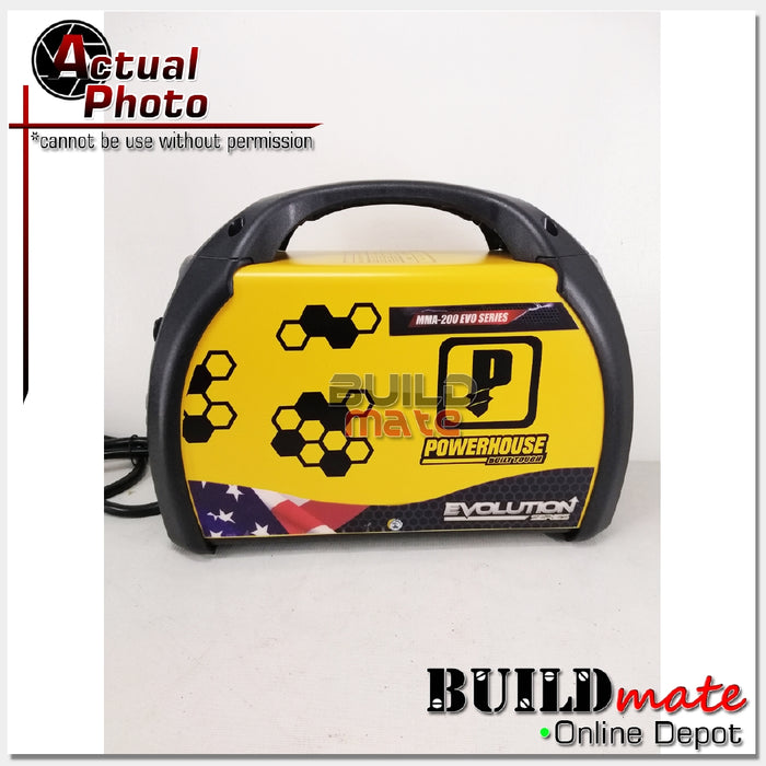 POWERHOUSE 200A IGBT Evolution Series Portable Inverter Welding Machine 100% Copper+FREE TAPE PHWM