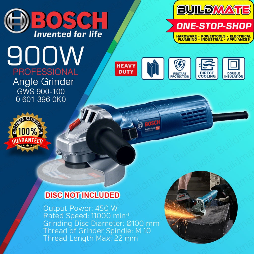 Bosch 900W 100mm Angle Grinder High Torque M10 4