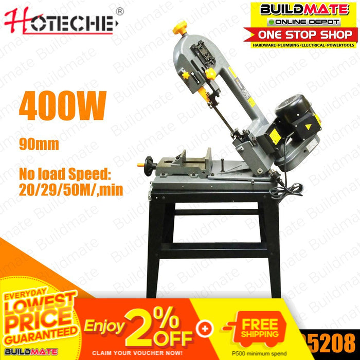 HOTECHE Horizontal / Vertical Metal Cutting Band Saw 90mm 400W P805208 •BUILDMATE•