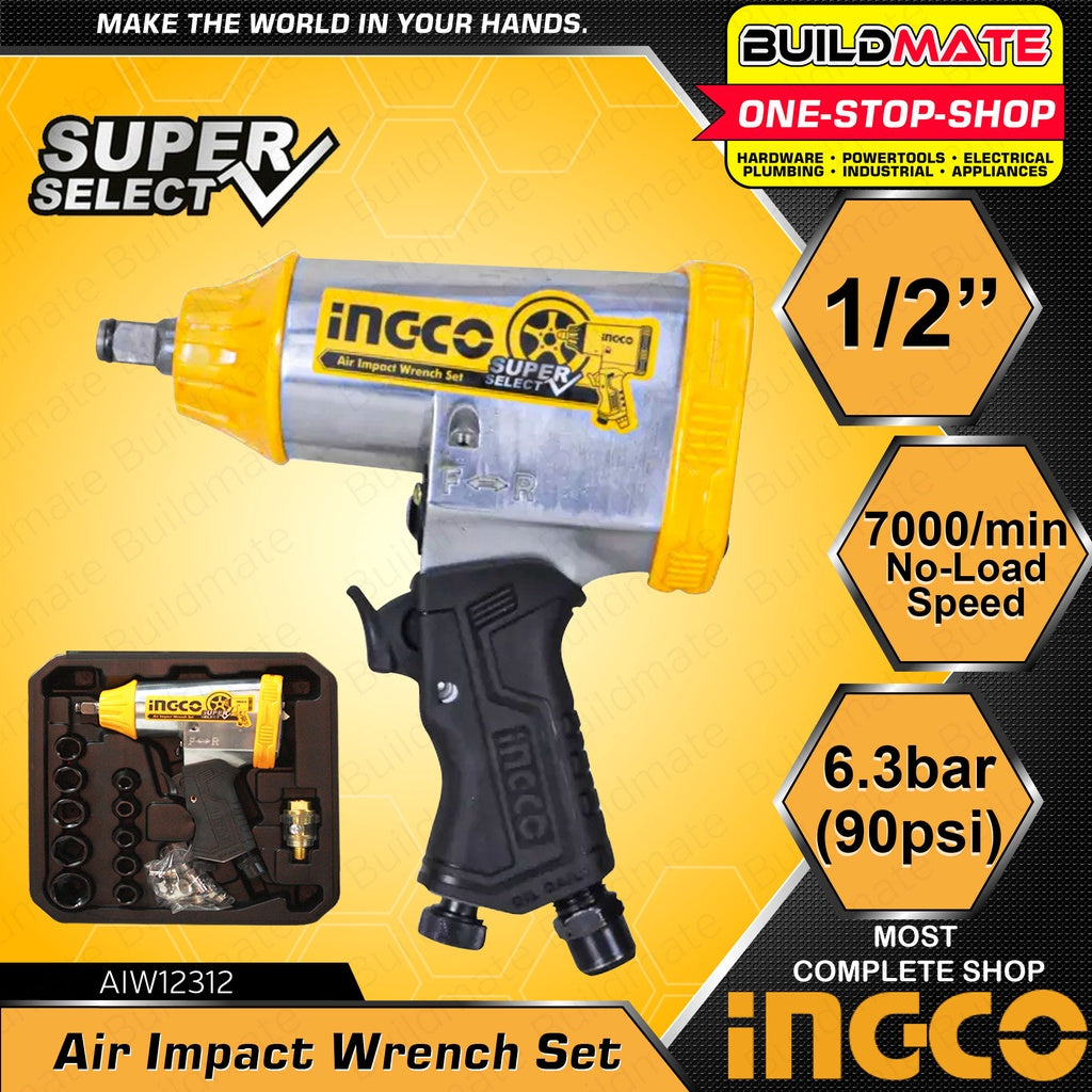 Ingco air 2024 impact wrench